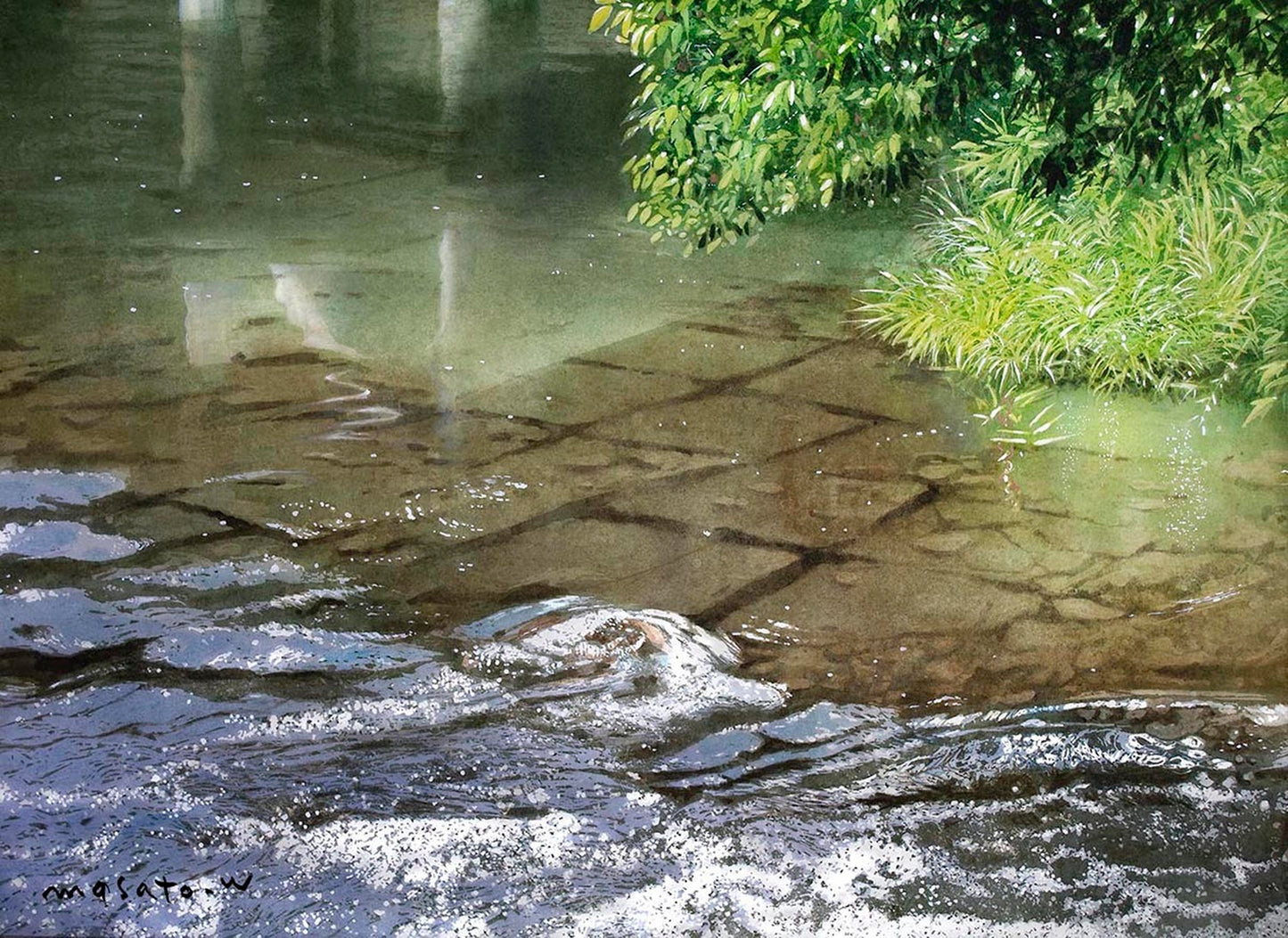 Water and Light in Arashiyama, Kyoto