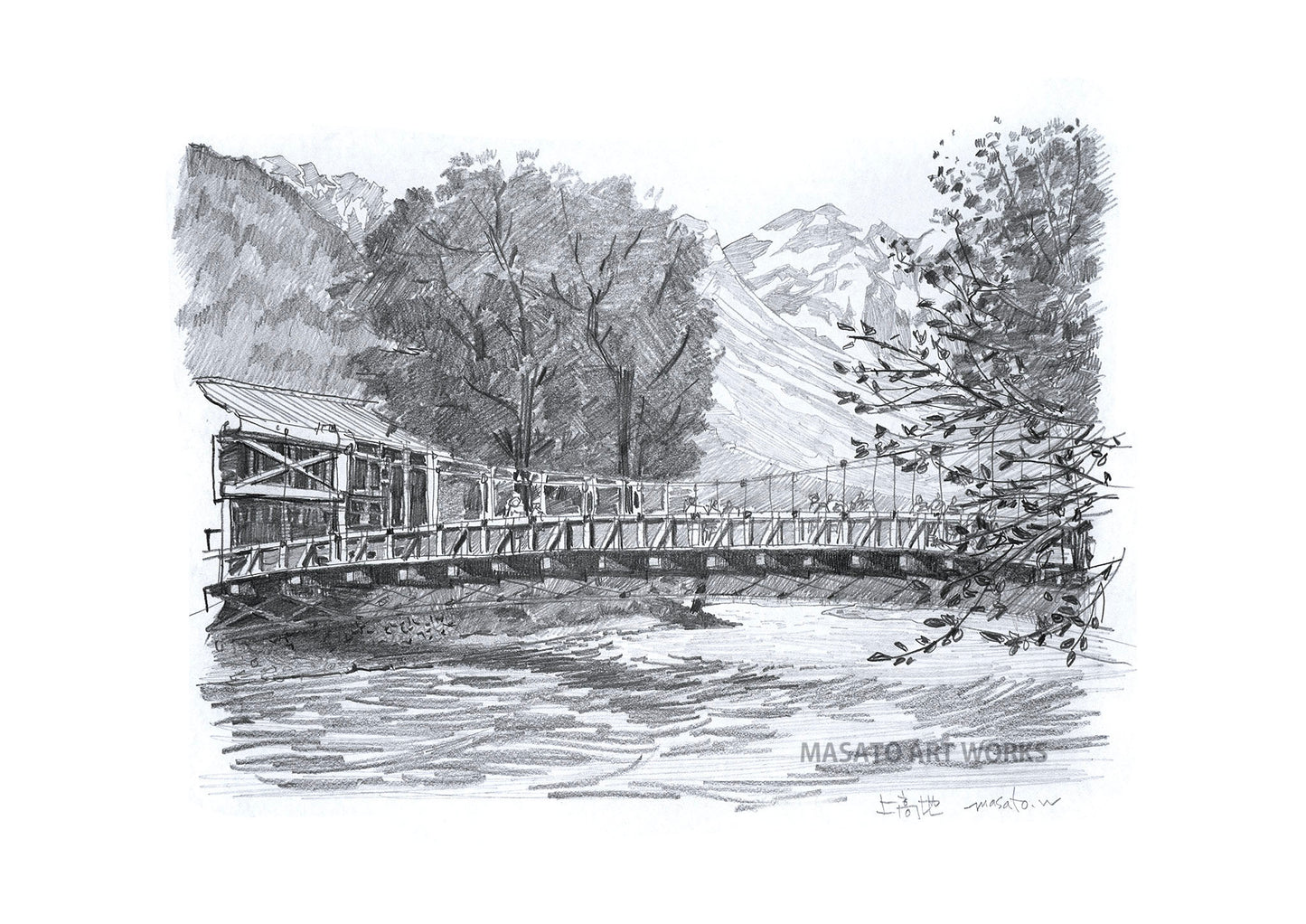 PD-Puente Kappa en Kamikochi