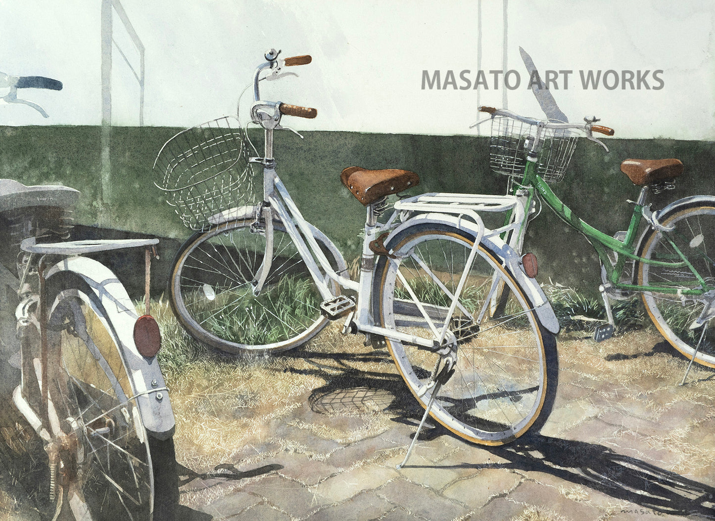 15. Bicycle parking area