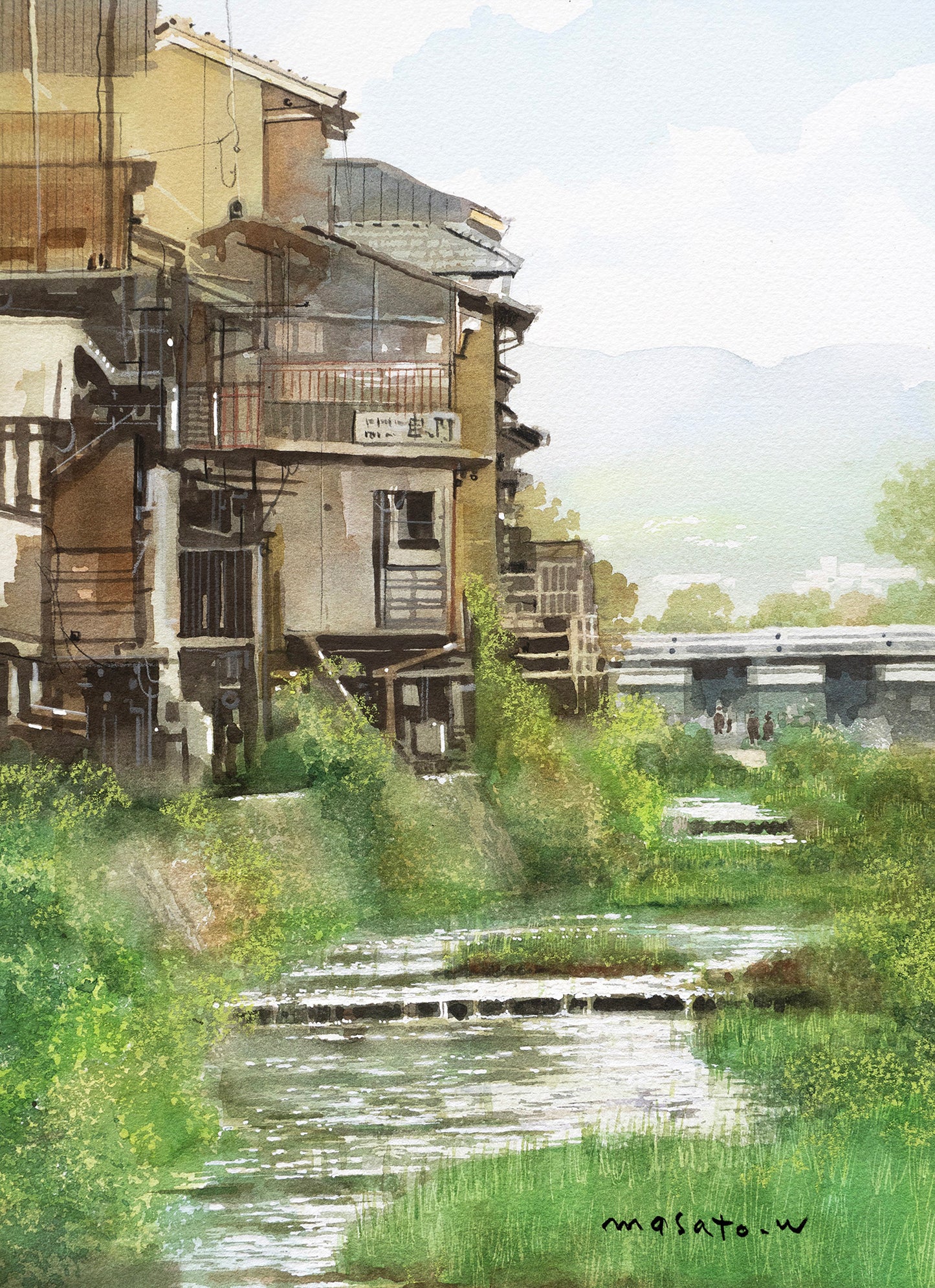 7-初秋・京都鴨川べり