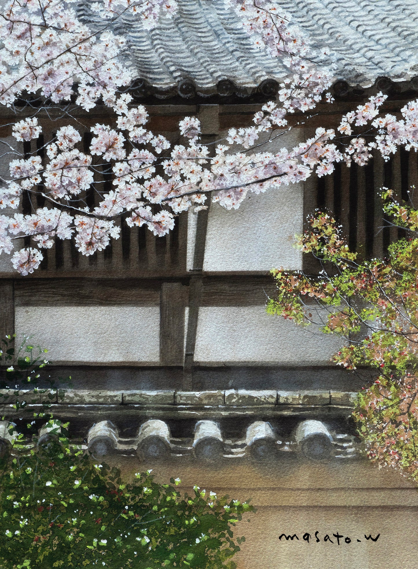 7-京都嵐山で見た桜の風景