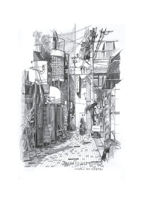 PD-路地の光と影