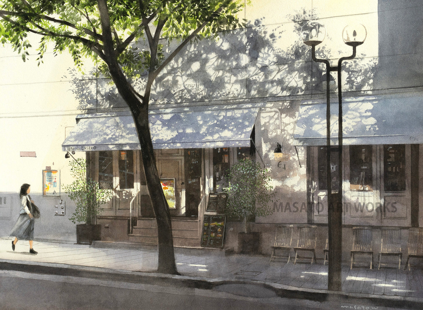 10. Light and shadows in the sunlight