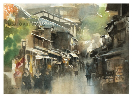 10. Kyoto Ninenzaka Sketch
