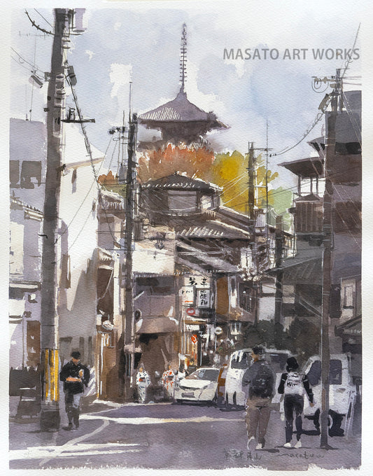 10. Kyoto Higashiyama Sketch