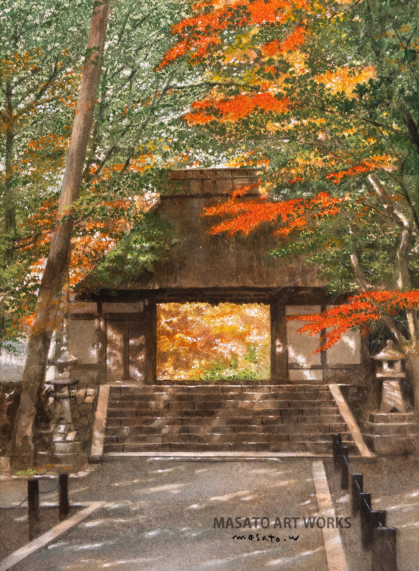 n-26 京都 紅葉ひかり満ちて