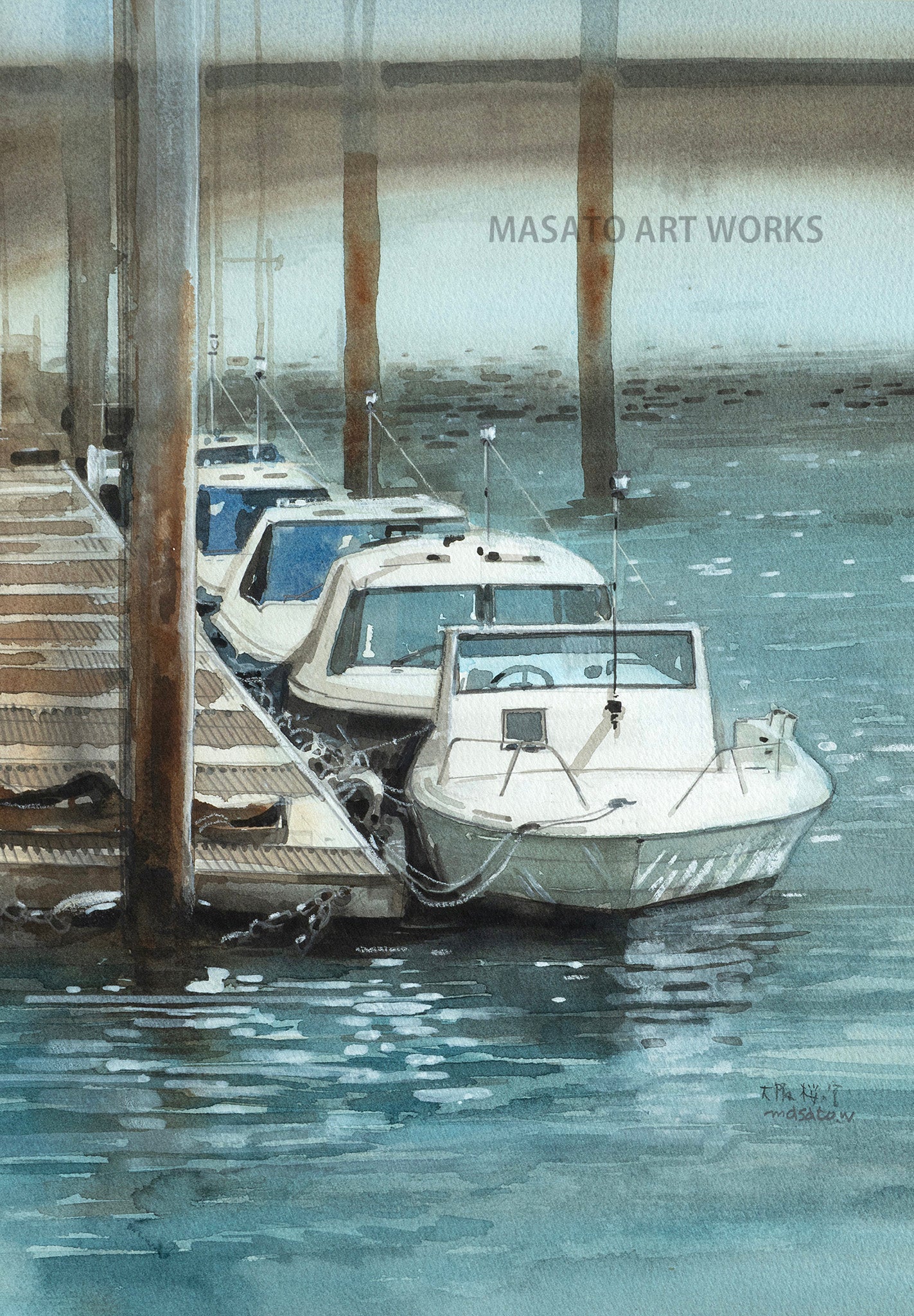 10.連なるボート