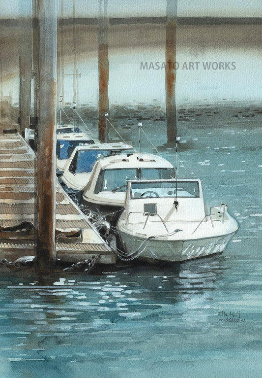 10.連なるボート