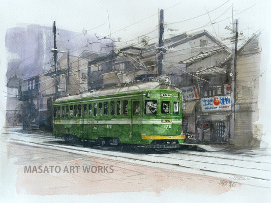 10.古い町と路面電車