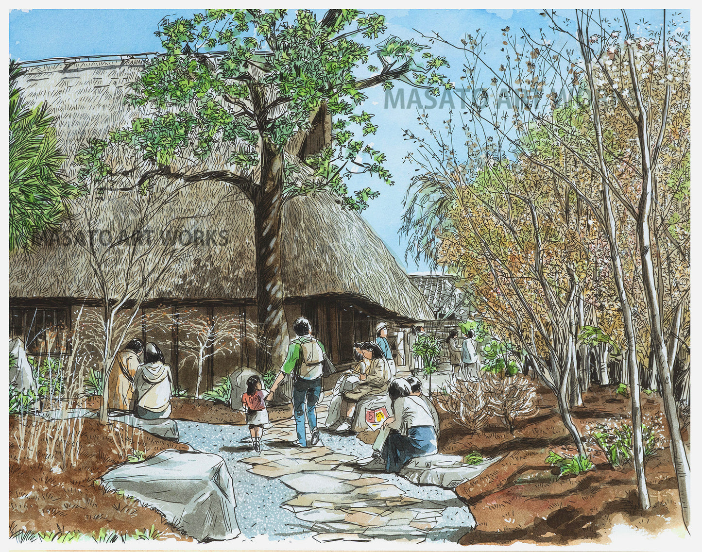 10.京都嵐山散策中のひと時