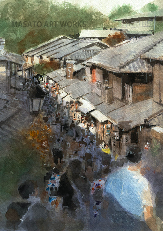 10.京都二年坂スケッチ