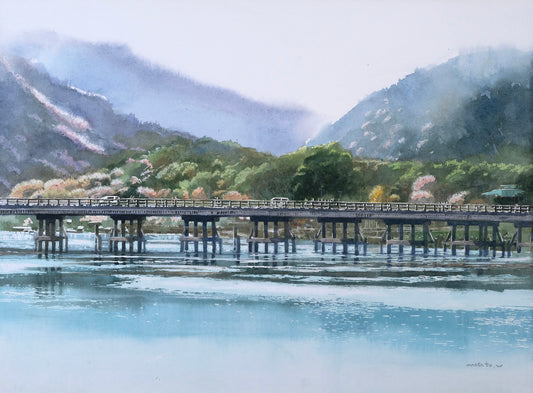 a-京都岚山渡月桥