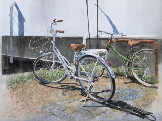 b-2台の自転車